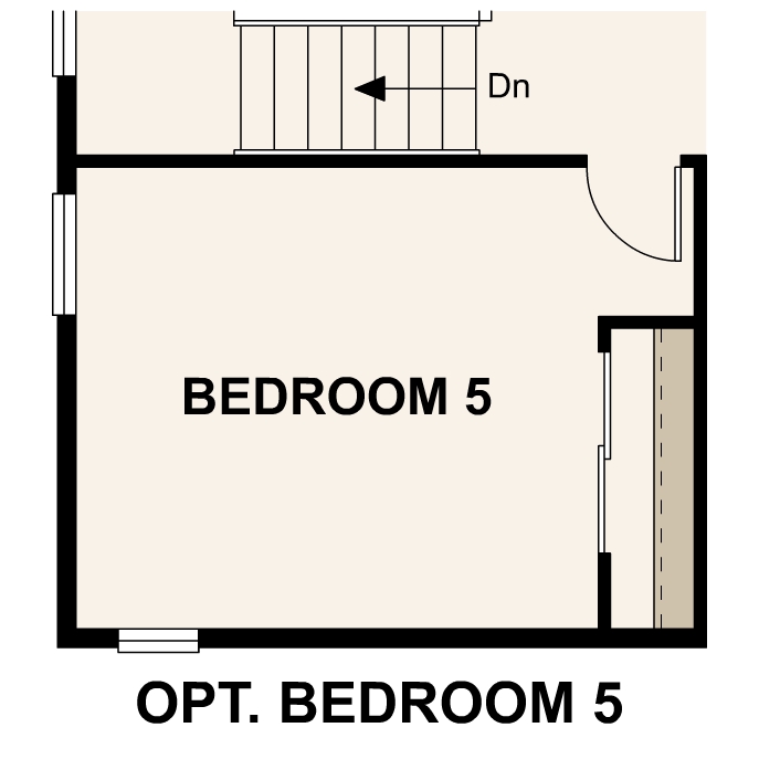 Diagram. 2495 Floorplan Upper Level Option