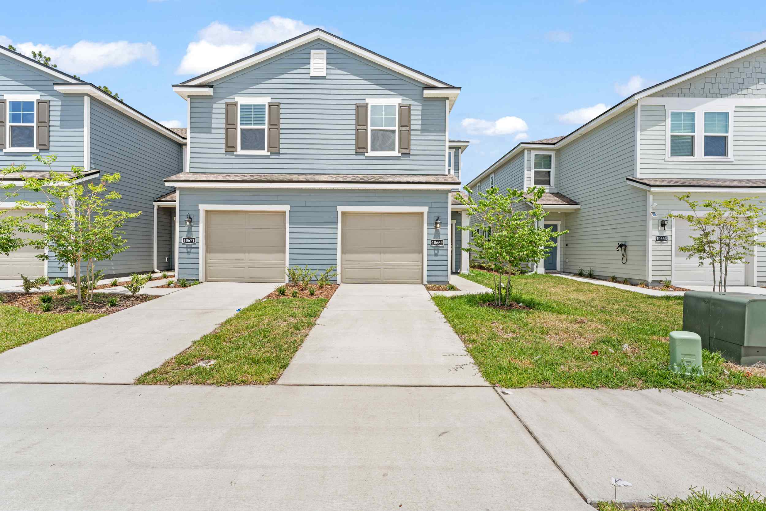 Lot 17 Townhome Exterior at The Villas at Bishop Oaks