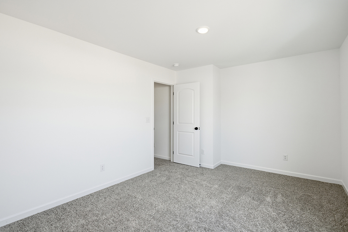 A room with white walls.